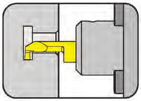 Einstechen und Ausdrehen Grooving and Boring Grundhalter Basic toolholder Verstellbare Rundschäfte für Halter BKT105.2445.