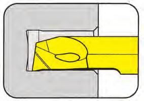 Bohrung-Drehen Boring and Profiling 105 verstärkte Ausführung reinforced version Bohrungs-Ø ab Bore Ø from 6,8 mm für Klemmhalter for Toolholder e H105 HC105 B105 VDI B105C B105TS IR105 962 AIH 963 N