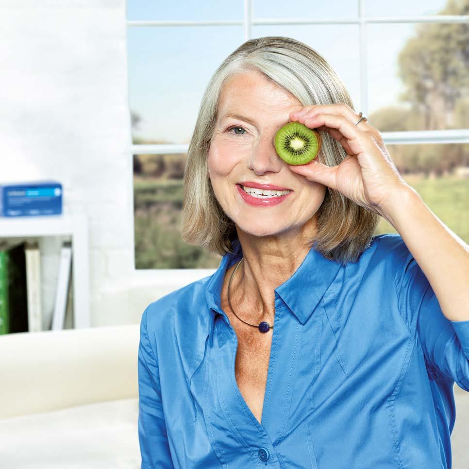 20 Ein Produkt für die Augengesundheit Orthomol Vision ist ein Nahrungsergänzungsmittel mit einer ausgewogenen Kombination aus gezielt dosierten Mikronährstoffen für die Augen.
