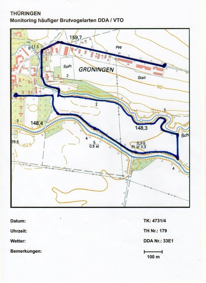 Methode Monitoring Häufiger Brutvögel in Deutschland Lebensraumschlüssel Termin 1: 10.03.-31.03. Termin 2: 01.04.-30.04. Termin 3: 01.05.-20.05. Termin 4: 21.05.-20.06.