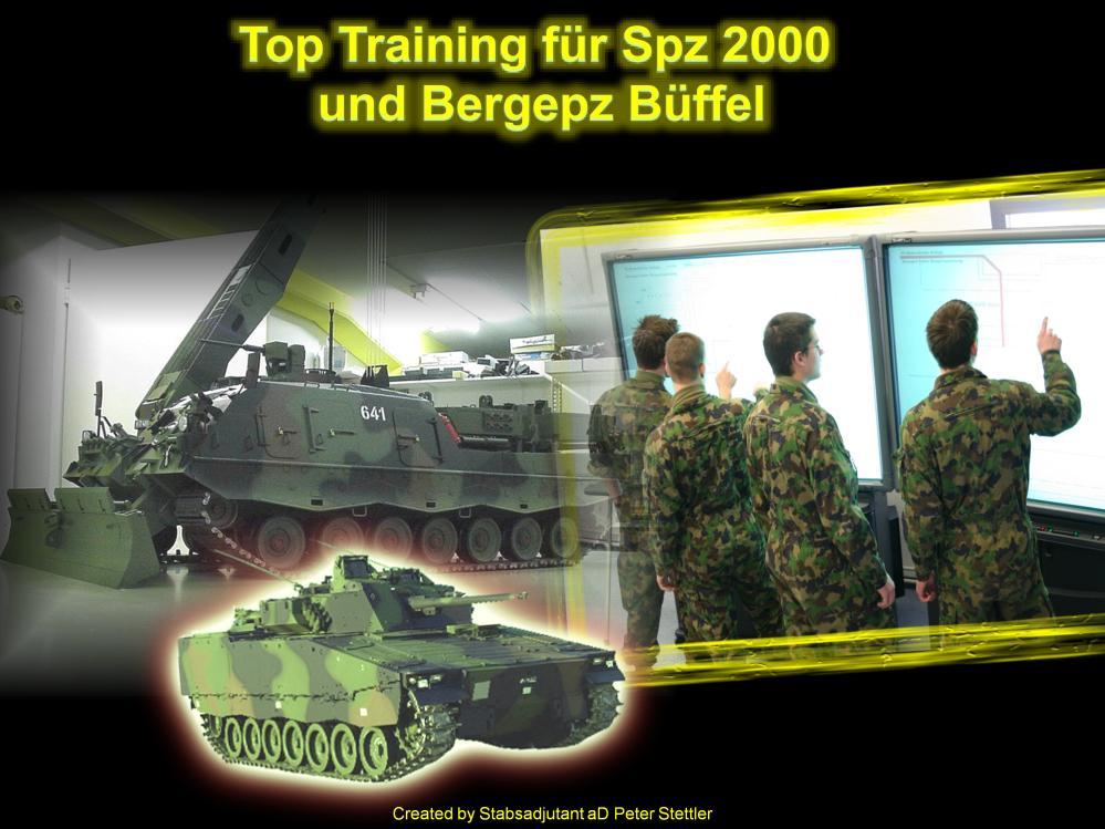 Sehr geehrte Damen und Herren Auch die Schweizer Armee geht seit Jahren neue Wege in der Ausbildung.