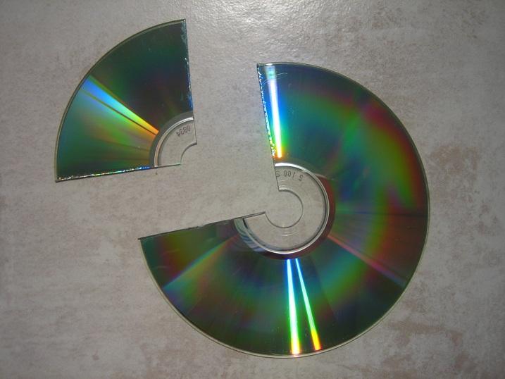Bilder: Die Größe des CD-Segments.