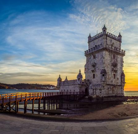 Am nächsten Tag unternehmen Sie einen ganztägigen Ausflug nach Sintra, Cabo da Roca, Cascais & Estoril und im Anschluss eine Stadtrundfahrt in Lissabon (Dauer des gesamten Ausfluges ca. 8 Std.