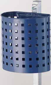 Abfallbehälter inklusive Quadratrohrpfosten Disposal bins incl. square pipe posts Modell / Model-No. 7057-00 Inhalt (Liter) / Volume (L.