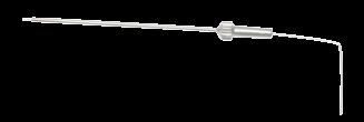 1 Ambulantes Ohr-Instrumentarium Diagnostic Ear Instruments 14 cm Zöllner Saugrohr, gewinkelt, 2,5 mm, 14 cm Zöllner suction tube, angled, 2.5 mm, 14 cm Art.-Nr./No.