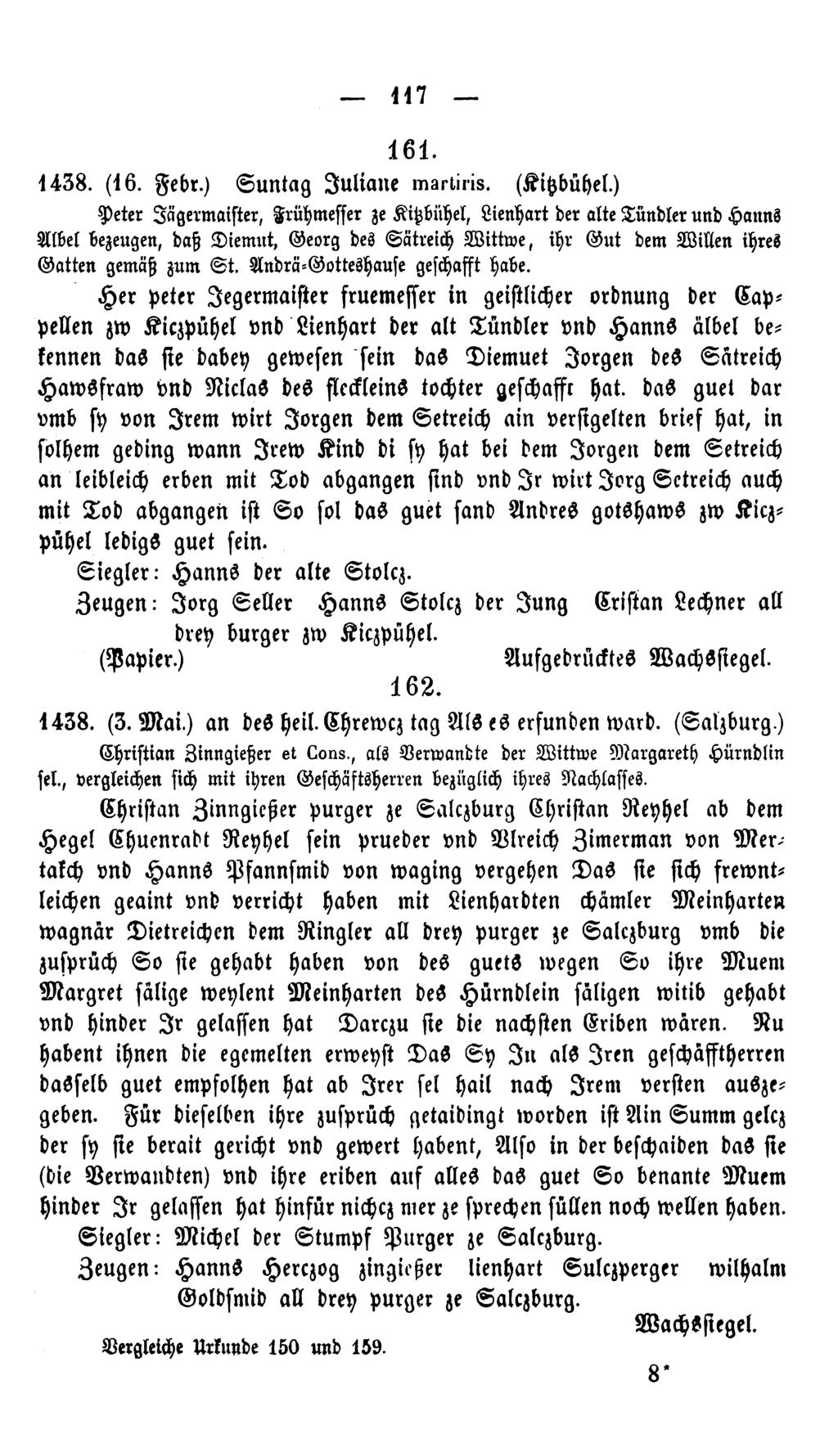 417 161. 4 4 3 8. ( 4 6. Febr.) S u ntag Juliane m a r tir is. (Kitzbühel.