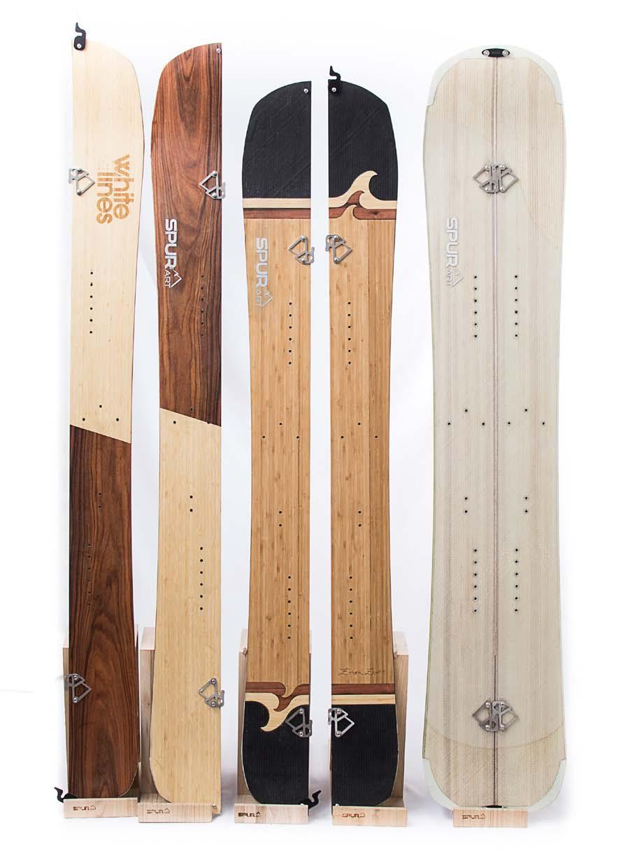 All Easy SPUR 164cm Mosaikdesign Snowboard All SPUR 157cm Afromosia mit Lasergravur