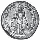 Crispus, Caesar (316-326) 197 Blei-Tessere.