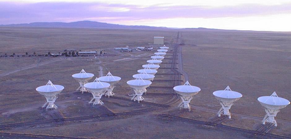 VLA in der Abbildung: Very Large Array in New Mexico, USA (Image courtesy of