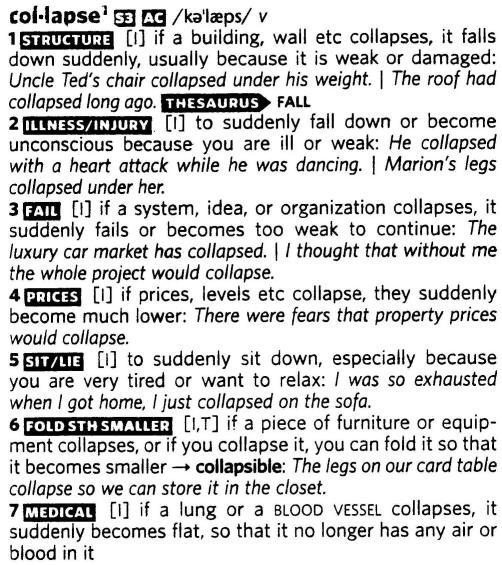 Im OALD 7 (2005) sind die Bedeutungsauffassungsangaben in hellblauen Kapitälchen gedruckt, was ebenfalls zu einer übersichtlichen Artikeltextgestaltung geführt hat.