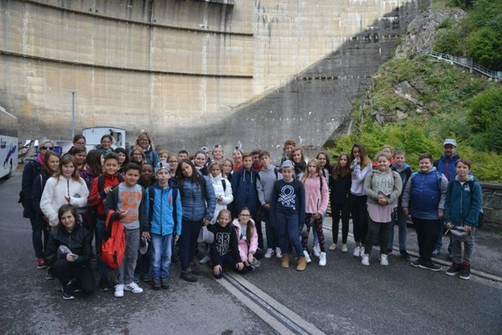 SchülerInnen der NMS Marc Aurel Tulln bei der Exkursion zum Kraftwerk Ottenstein 8Bildquelle: https://www.