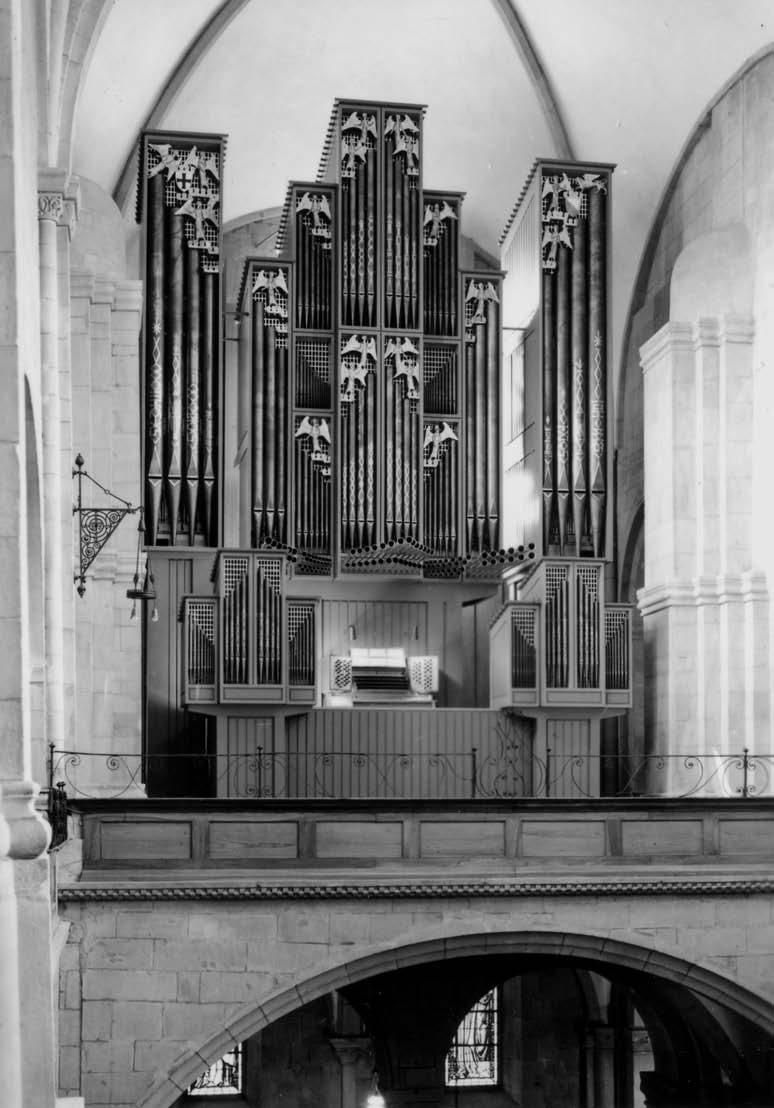 Der Orgelbau 1958 1960 327 Orgel
