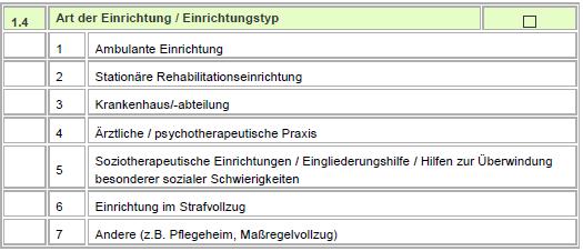 Änderungen: KDS-E Art der Einrichtung Breitere Klassifikation: 6 Typen und Restkategorie Die Einrichtung ist - unabhängig von ihrer Rechtsform oder Trägerstruktur - einer der Kategorien zuzuordnen.