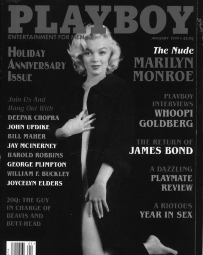 4 Marylin Monroe auf dem Playboy Cover. rungen die sich daraus ergeben, ihre grosse Wirkung entfalten.