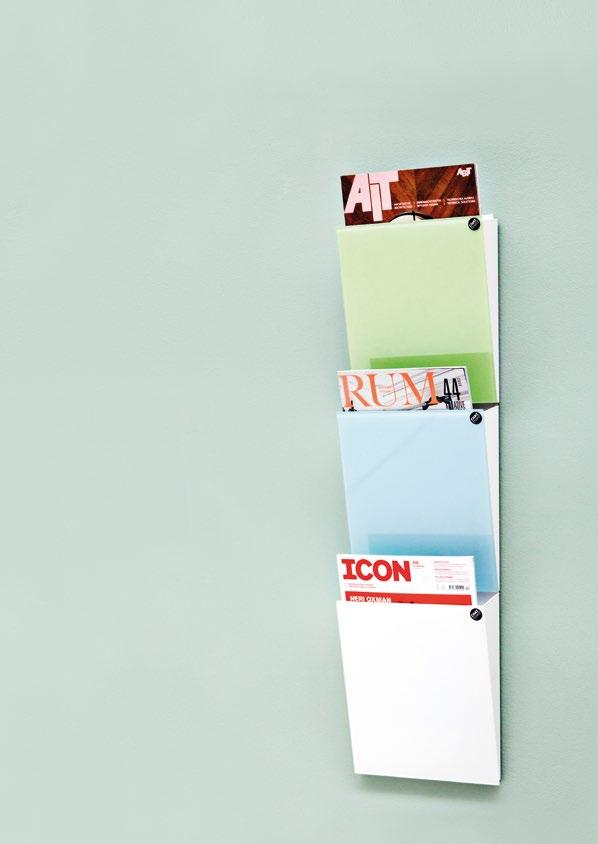 CHAT BOARD Magazine Rack Wandregale für Zeitschriften, Zeitungen, Korrespondenz oder Dokumente