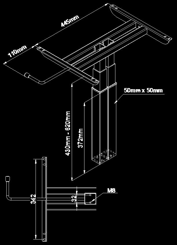 Accurate positioning of built in roller guide provides high stability.