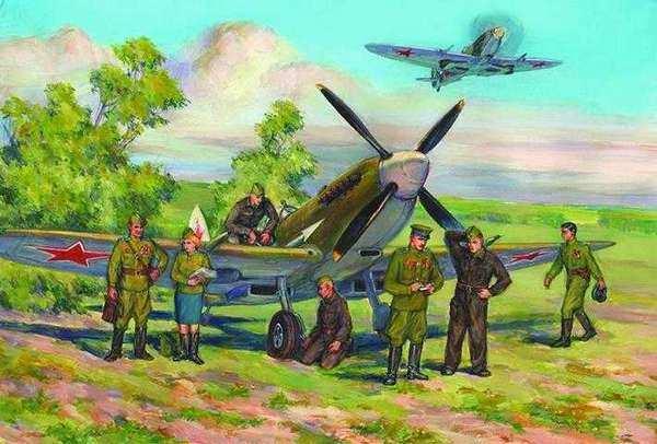LF.IXE mit Sowjetischen Piloten und
