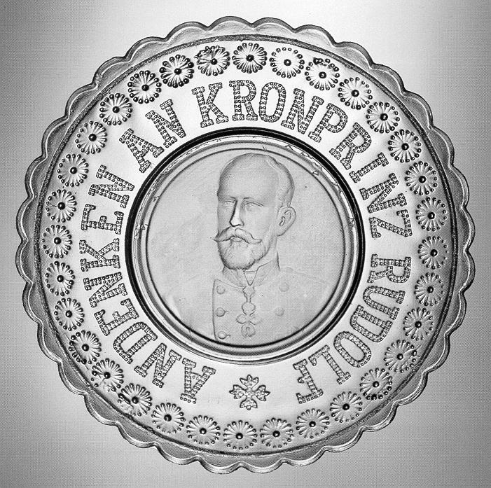 2002-4/148 punktierte Inschrift NA PAMÁTKU KORUNNÍHO PRINCE RUDOLFA" [Zum Andenken an Kronprinz Rudolf] Rand