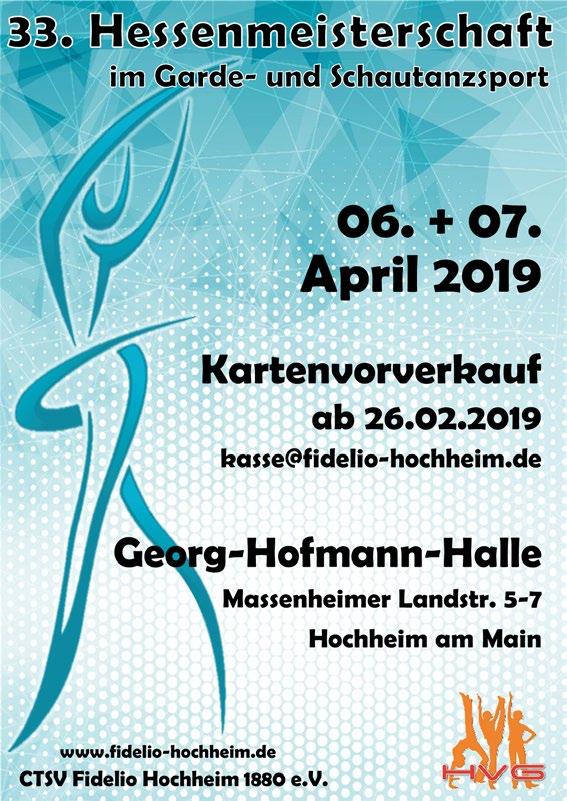 Wie bei dem Verein gewohnt, findet die Veranstaltung in der Georg-Hofmann-Sporthalle in Hochheim statt. Der Qualifikationsmodus zur Hessenmeisterschaft bleibt unverändert zu den letzten Jahren.