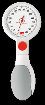 Selbstmessgeräte Sphygmomanometers for personal use boso egotest Das Gerät mit Druckknopfventil.