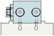 Zylinder Innendurchmesser φ50 2 Konstruktionsnummer 0 : Revisionsnummer 3 Anschlussmethode B :Rohrleitungsanschluss (G-Gewinde) B C C :O-Ring-Anschluss (Mit G-Gewindestopfen)
