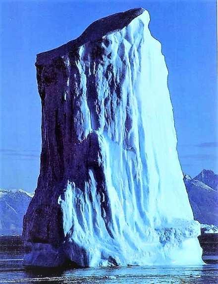 Pos. 1.3 Kulissen Gletscher Eiswelten 4 Format ca.