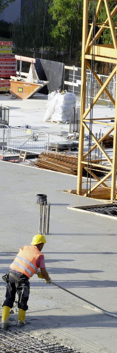 Emcoril Protect Betonnachbehandlung für den allgemeinen Betonbau Für den allgemeinen Betonbau sind Nachbehandlungsmethoden wie das Abdecken mit dampfdichten Folien, das Auflegen wasserspeichernder