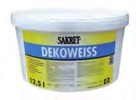55 DEW Dekoweiß Kurzbezeichnung: DEW Stumpfmatte Innenwandfarbe auf Dispersionsbasis hochwertige Dispersionsfarbe, auch in sensiblen Innenbereichen