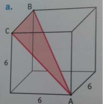6. Aufgabe Berechne den Flächeninhalt der rotgefärbten Fläche: Diese Aufgabe ist etwas rechenaufwändig bzw. erfordert einen Trick. Aber erstmal ist die Figur ein Dreieck, also gilt: Fläche A = 0.