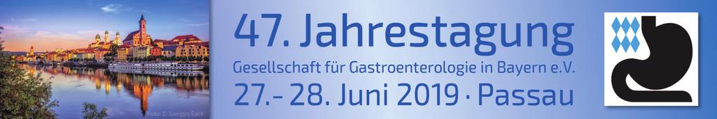 Vorprogramm Abgabetermin Abstracts: 1. März 2019 Informationen zu Form, Kategorien und Preisen unter www.gfgb.org Tagungspräsident Prof. Dr. Matthias Wettstein, I.