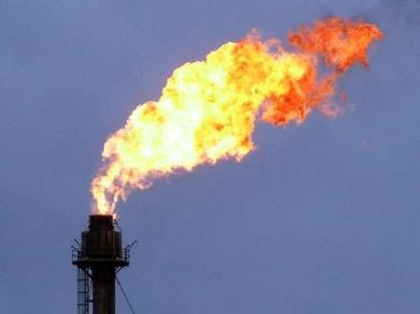 flare enough natural gas to power