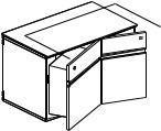 Maße/Dimensions Maße/Dimensions Schreibtisch mit 2 Rahmen. Desk with 2 frames. 180 x 100 200 x 100 Container.
