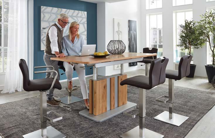 WOHNEN & SPEISEN SMARTE WOHNRAUMNUTZUNG MONDO Smart Home Furniture Tische erlauben Ihnen optimale Wohnraumnutzung.