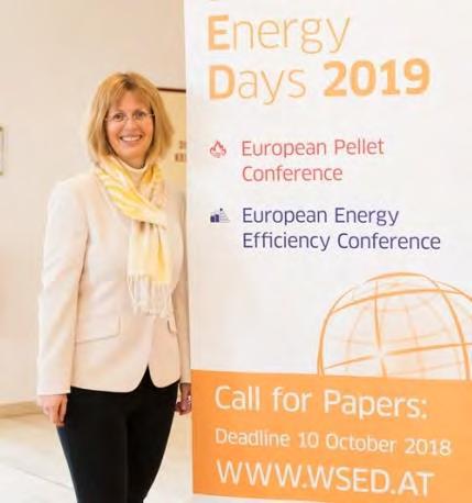 WORLD SUSTAINABLE ENERGY DAYS 2019 6 Simultanübersetzung Englisch/Deutsch (Vorträge sind teilweise auf Englisch, teilweise auf Deutsch). Alle anderen Konferenz-Sessions sind auf Englisch.