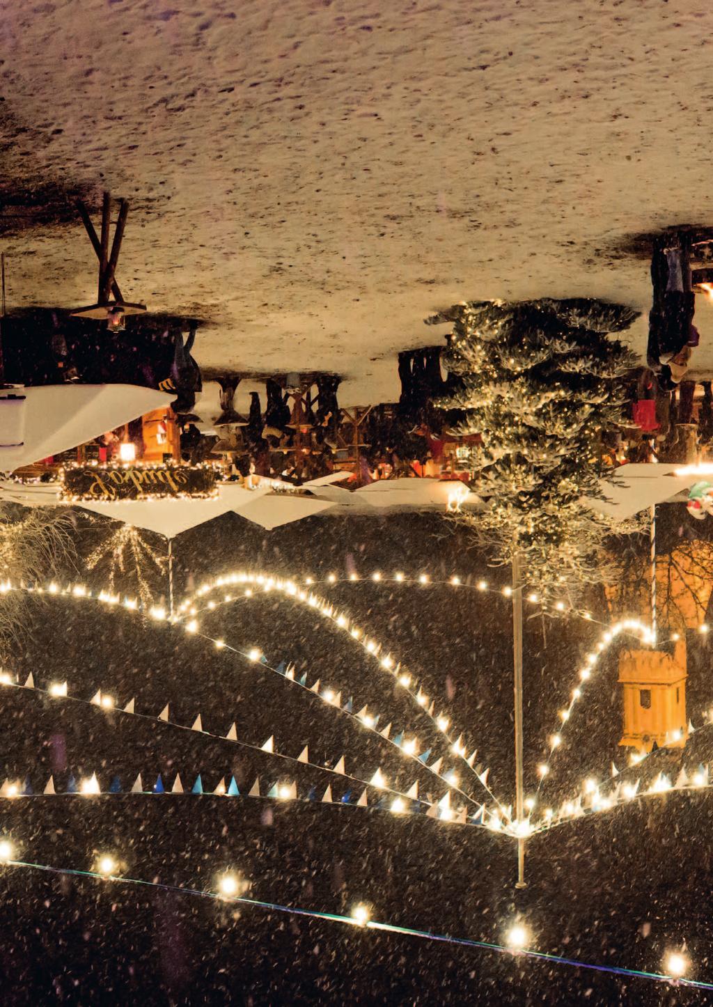 Seite 12 Märchenhafte Die beste Einstimmung auf Weihnachten Im romantischen Abensberger Schlossgarten bietet der traditionelle