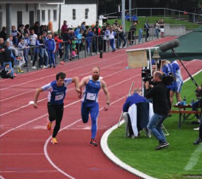 Der TSV Friedberg-Fauerbach hatte damit den anvisierten Weltrekord im Marathonlauf deutlich geknackt, nach 1:37:47 Stunden konnte die Staffel schon jubeln.
