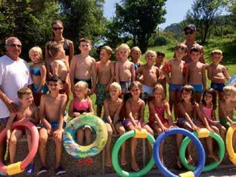 Schwimmkurs Dieses Jahr konnte die Gemeinde wieder einen Schwimmkurs für Kinder veranstalten.