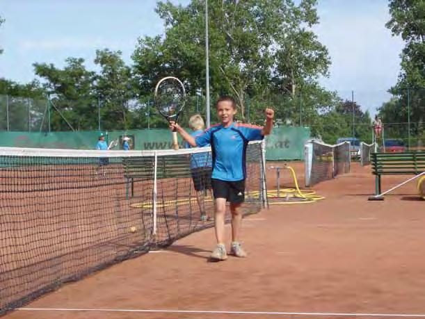 Die Courts Die Courts für die jeweiligen Alters- und Spielklassen sind genau reglementiert. Mit steigendem Leistungsniveau und veränderten körperlichen Voraussetzungen der Kids wachsen die Courts mit.