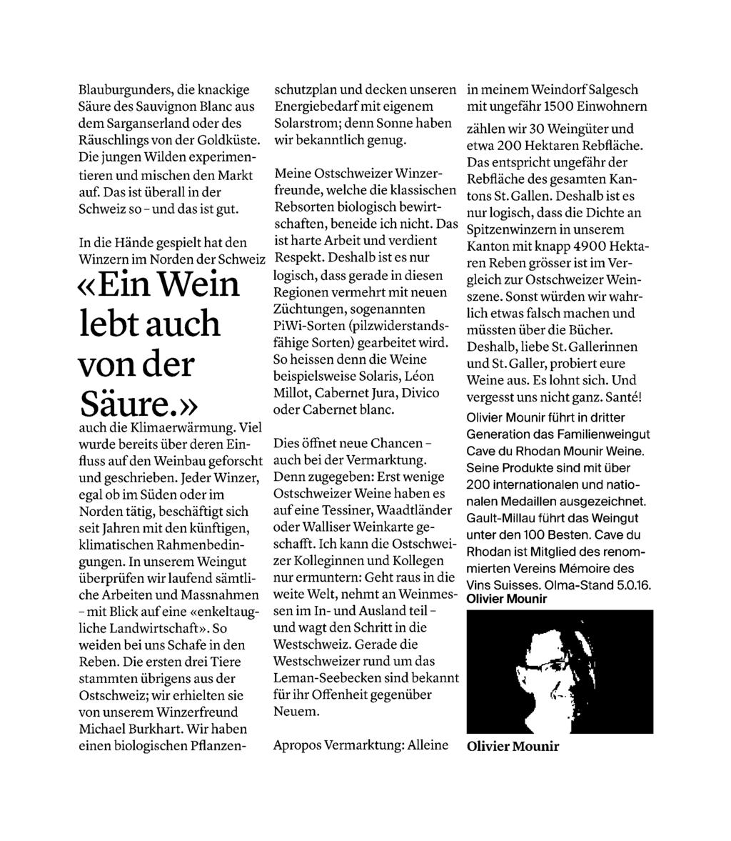 Bericht Seite 11/18 Toggenburger Tagblatt 9630 Wattwil 071/ 987 38 38 https://www.tagblatt.ch/ostschweiz/ Auflage: 3'835 Seite: 34 Erscheinungsweise: 6x wöchentlich Fläche: 119'578 mm² Themen-Nr.