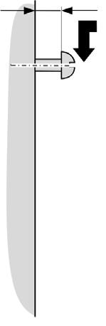 Inbetriebnahme Wandmontage der Basis (optional) ca. 2 mm 48 mm Ladeschale anschließen 4 2 1 3 Flachstecker des Steckernetzteiles anschließen 1. Steckernetzteil in die Steckdose stecken 2.