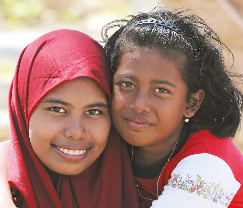Banda Aceh/Indonesien/UNICEF/J. Estey 1. Recht auf Gleichheit Die Kinderrechtskonvention legt fest, dass alle Kinder gleich behandelt werden müssen.