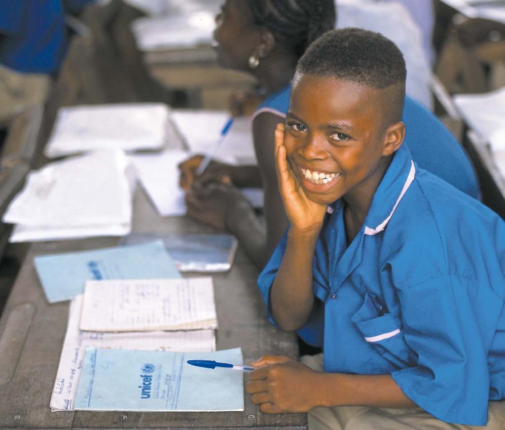Sierra Leone/UNICEF/G. Pirozzi 3. Recht auf Bildung Noch immer haben 57 Millionen Kinder im Grundschulalter keinen Platz in der Schule. Die meisten von ihnen leben in Afrika und in Südasien.