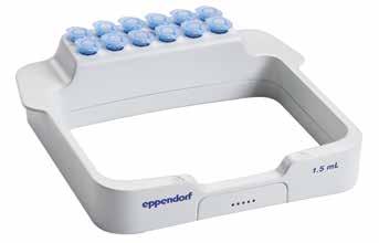 Der Eppendorf SmartExtender bietet ein komfortables Inkubationswerkzeug, das einfach als Ergänzung zu Ihren vorhandenen Eppendorf SmartBlocks und dem Eppendorf ThermoMixer C/ Fx sowie Eppendorf