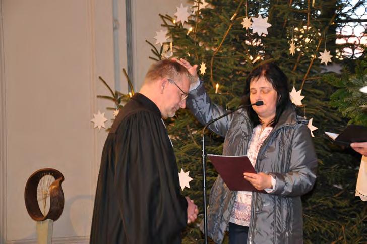 14 Gemeindeleben Pfarrer und Kirchenmusiker im Amt Am 20. Januar wurden Pfarrer Lutz-Michael Sylvester und Steffen Klimmt als Kirchenmusiker in der St.