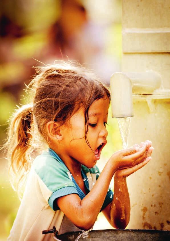 Jede Minute stirbt ein Kind an den Folgen von verunreinigtem Wasser.