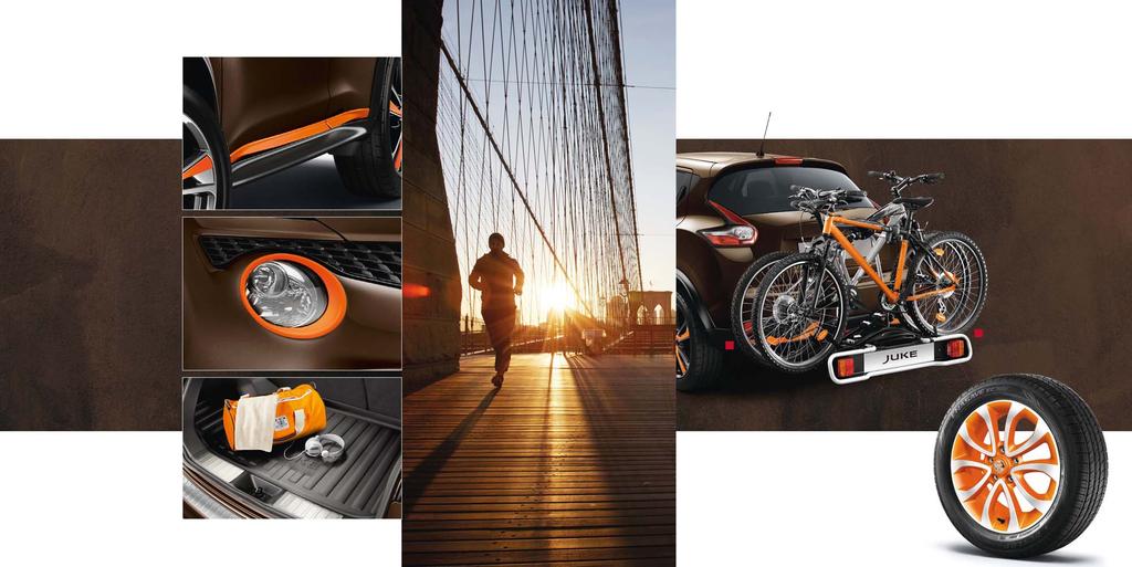 Seitenleisten, Energy Orange Erweitern Sie Ihre Kapazitäten Greifen Sie nach dem Horizont Scheinwerfer-Einfassungen, Energy Orange 6 5 Kofferraum-Passformschale, soft 5- Fahrradträger für