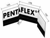 Die bekannten Produkteigenschaften von PENTAFLEX KB bleiben bestehen. ETA AbP Lieferung inkl. 50 Stk. PENTAFLEX Omega Plus Bügel, 50 Stk. Verbindungsklemmen für die sowie 8 Stk.