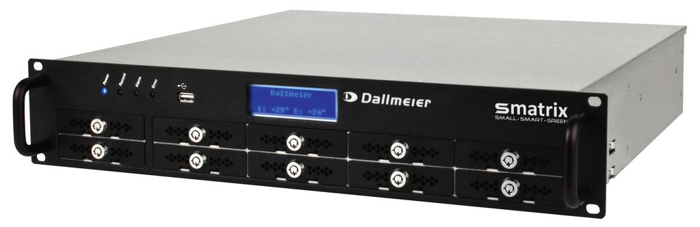 Inbetriebnahme Deutsch Dallmeier DMX 800