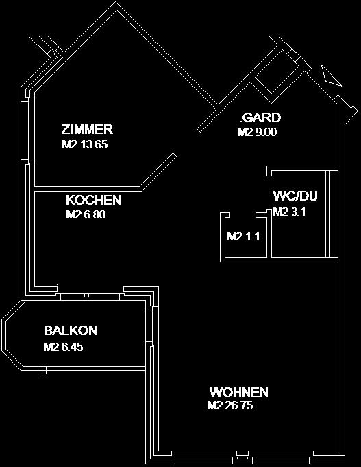 2 2½ Zimmerwohnungen Der ElfenauPark verfügt über 55 x 2