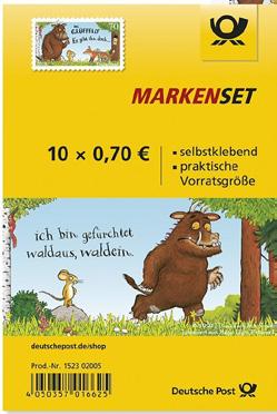 Sonderpostwertzeichen 100. Geburtstag Hannelore Loki Schmidt 10 nassklebende Briefmarken à 0,45. Best.-Nr. 151104835 4,50 1 5.